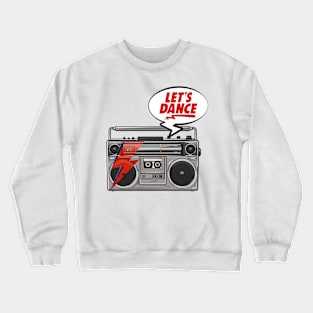 Boombox with Bolt Crewneck Sweatshirt